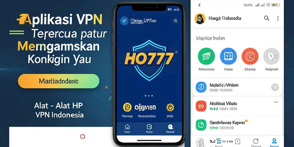 Tampilan antarmuka HO777 yang sederhana dan fungsional.